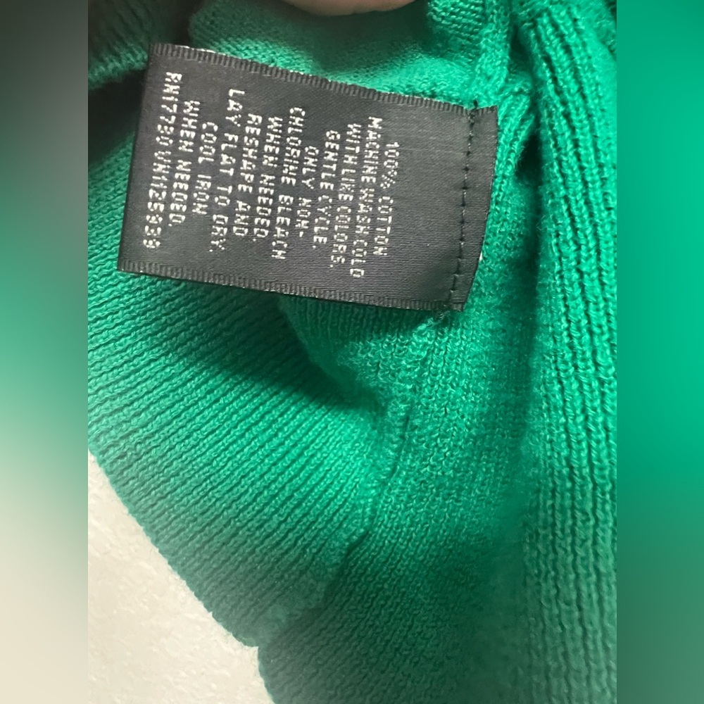 *Women’s Grass Green Cropped Cardigan Mossimo Large - Picture 8 of 8